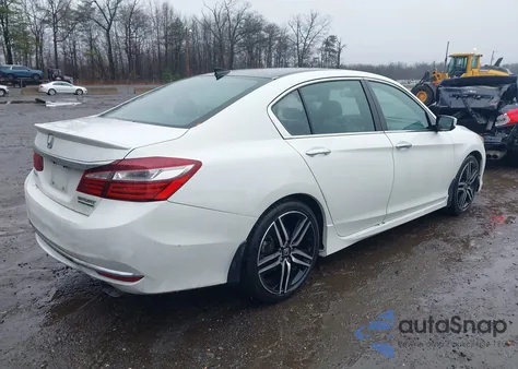 2017 Honda Accord Sport Se из США, поврежденный, VIN 1HGCR2F19HA045525